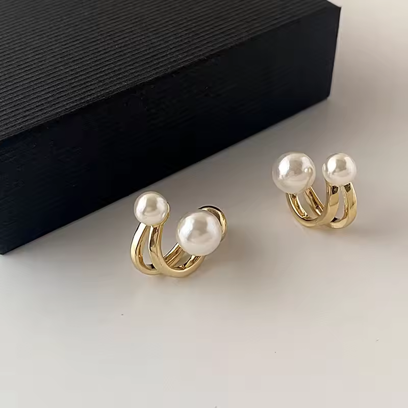 Classic Pearl Earrings for Women